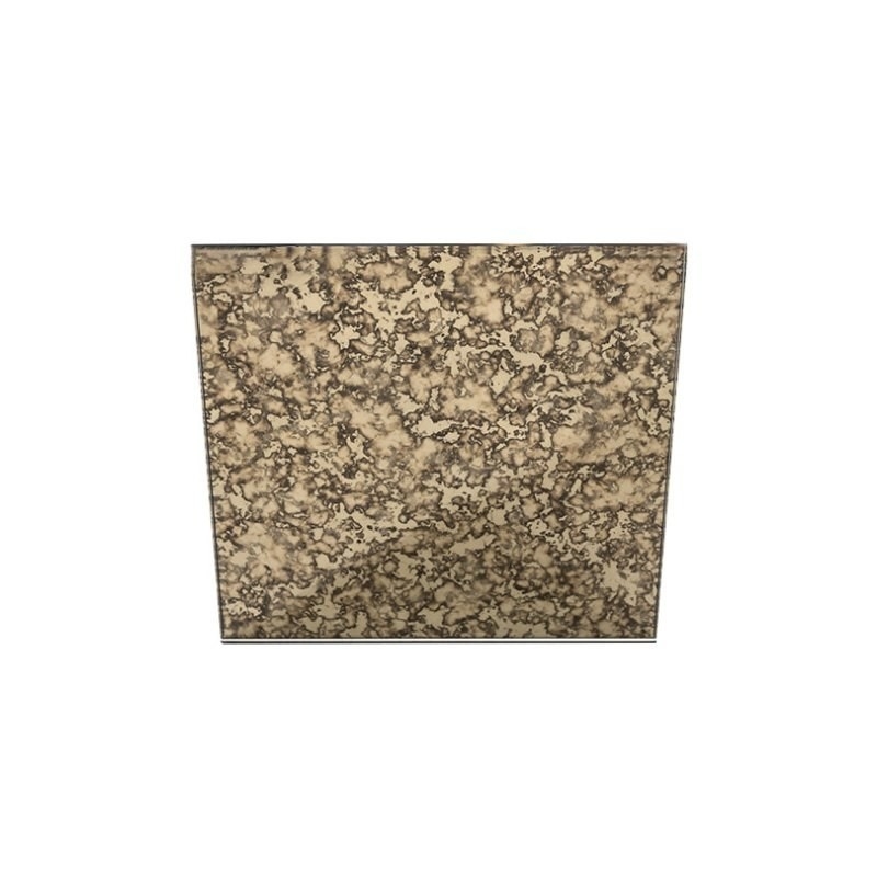 Patterned Glass Antique Mirror Sheets 3mm 4mm 5mm 6mm 8mm 5 Years After-Sales Service