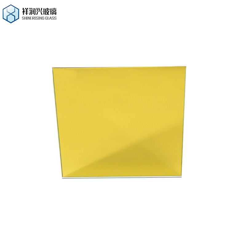 Customized Golden Tinted Glass Sheet Colored Mirror for Building Tempered Glass Dome