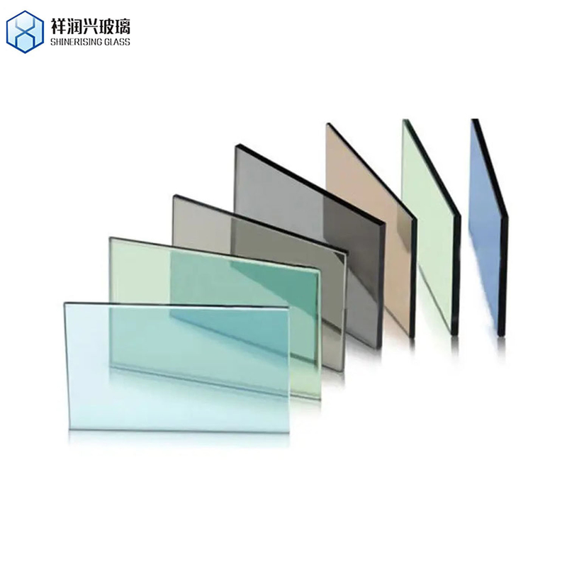 Solid Structure Colorful Reflective Dichroic Coating Glass for Customization Building