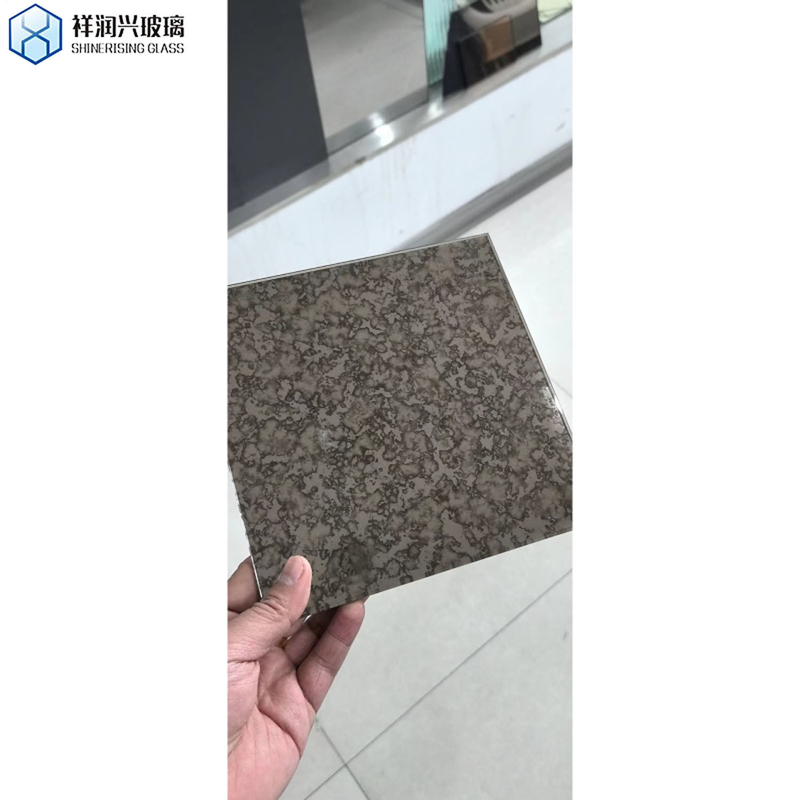 Flat Polished Customized Dimension Antique Beveled Mirror Glass Tiles for Decoration