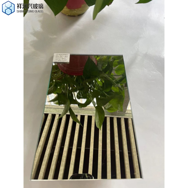 Silver Finish Retro Modern Custom Beveled Antique Mirror Tiles for Classical Wall Art