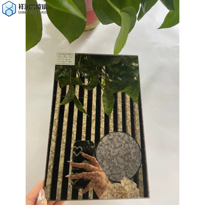Decorative Antique Mirror Glass Tiles 1830*2440/2140*3300/2440*3660 Finish Silver