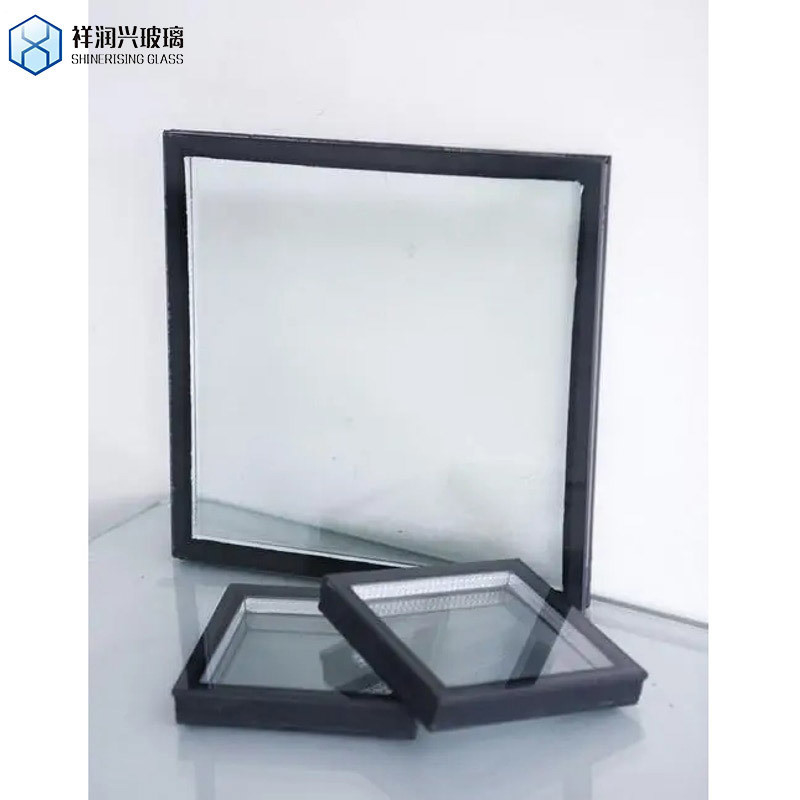 Sound Proof Hollow Insulation Glass Units Warm Edge Spacer Tempered Blue for Building
