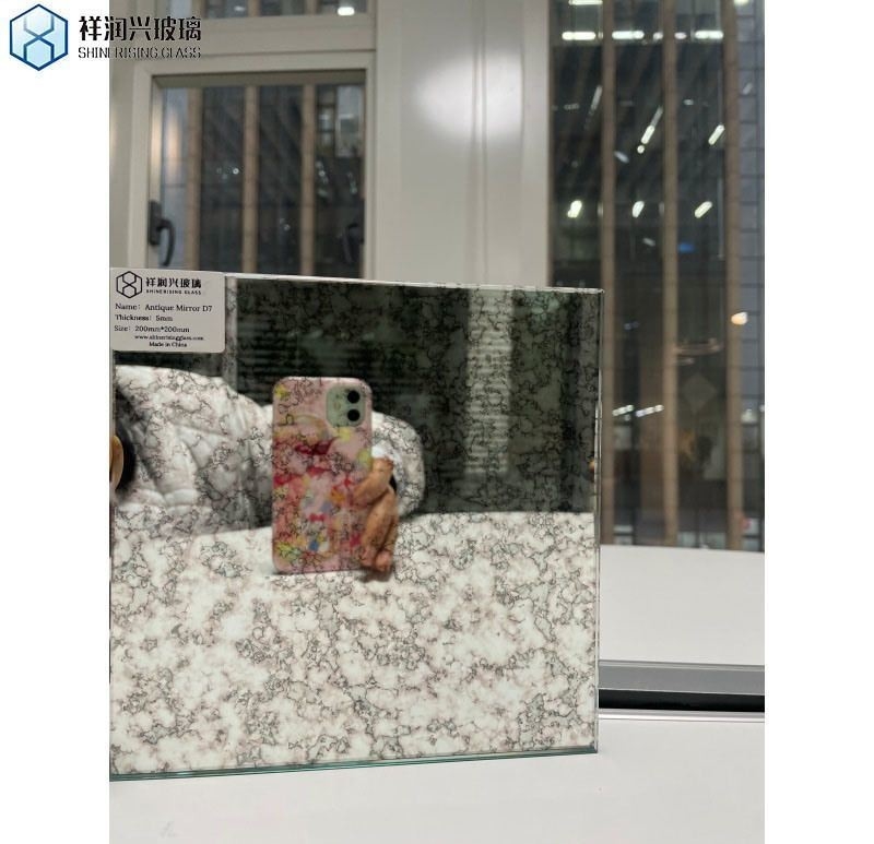 Modern Style Antique Mirror Tiles Glass Art Design Mirror for Hotel Wall Decorations