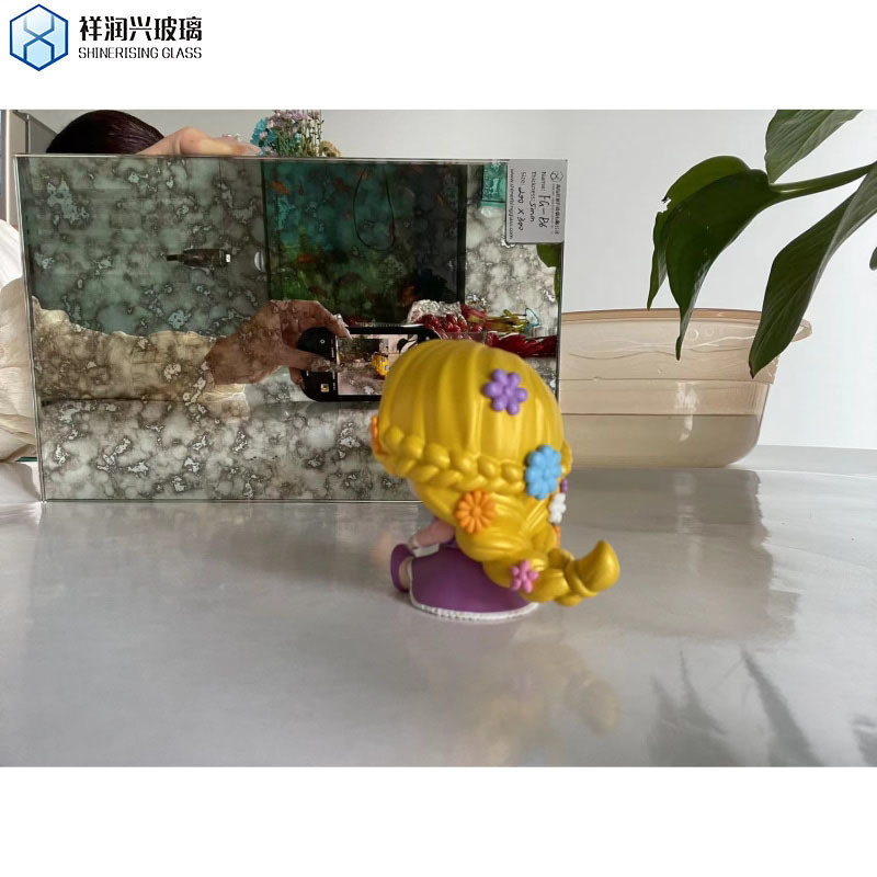 Antique Mirror Glass Sheets Tiles for Customized Modern Home Wall Decoration Cladding