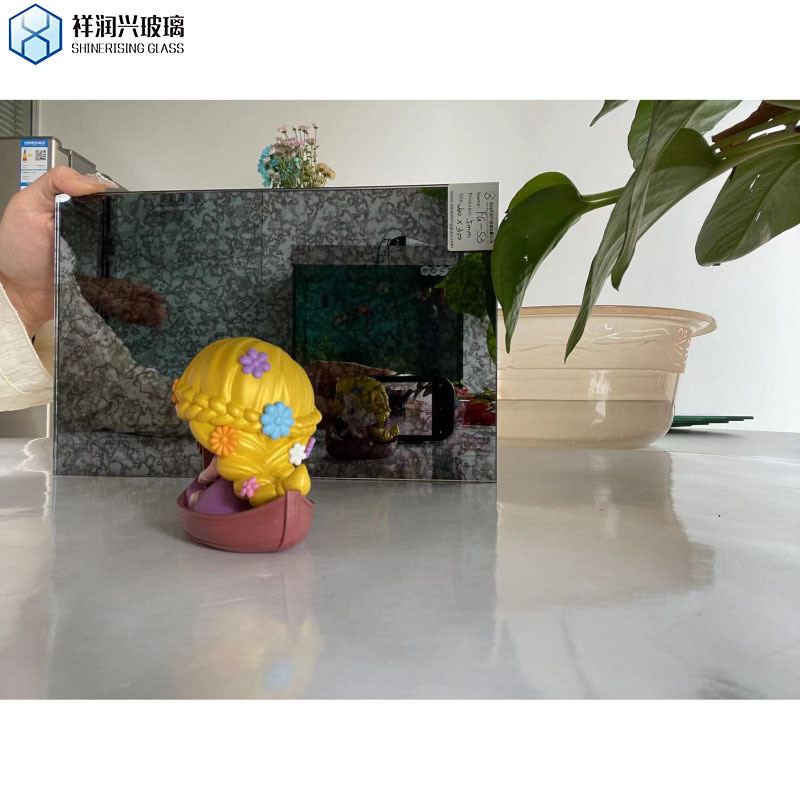 Classical Antique Mirror Glass for Interior Wall Decoration in Amusement Rectangle Style