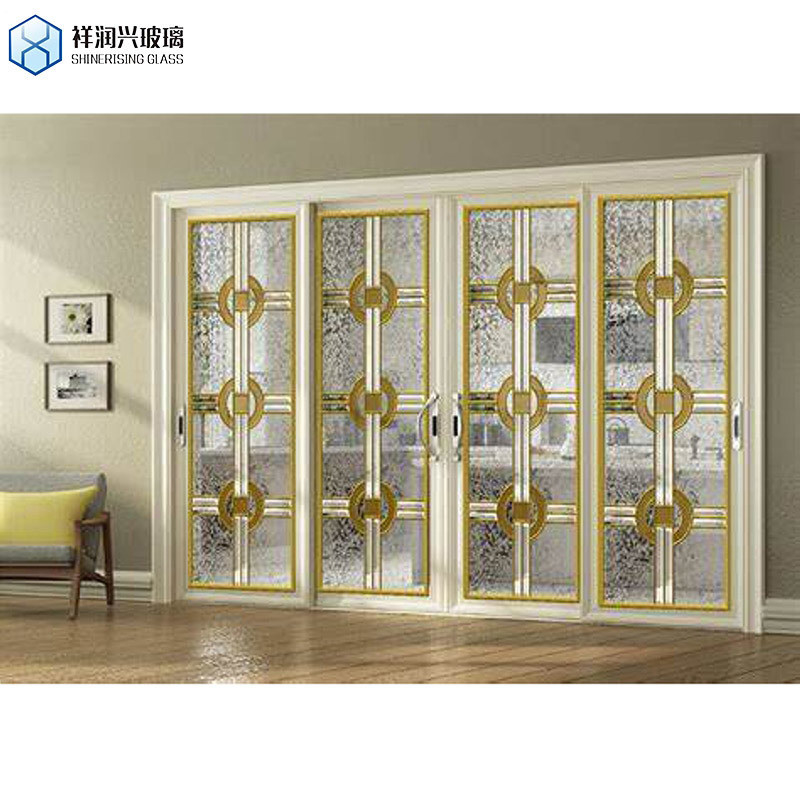 Color Glazed Glass for Processing Screen and Wall Glass Temperature Tempered Glass