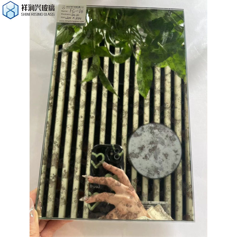 Modern Style Antique Large Wall Mirror Glass for Hotel Lobby Areas Customized Request