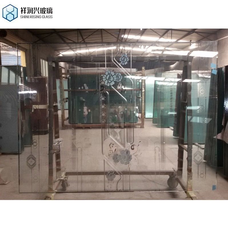 Crystal Brick Glass Wall Mesh Red Crystal Glass Screen Brick GB15763.2-2005 Standard