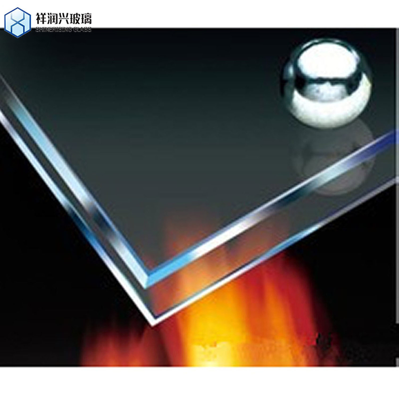 Extra Ultra Clear Fire Resistant Glass Sheet for Building Windows 1mm to 15mm Thickness