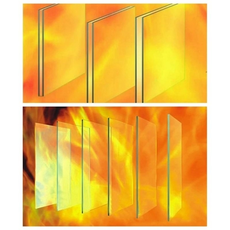Float Glass Fire Resistant Glass Safety Glass Sheet 2mm-12mm for Building Construction